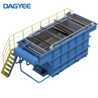 Carbon Steel Daf Dissolve Air Flotation Unit Water Treatment 