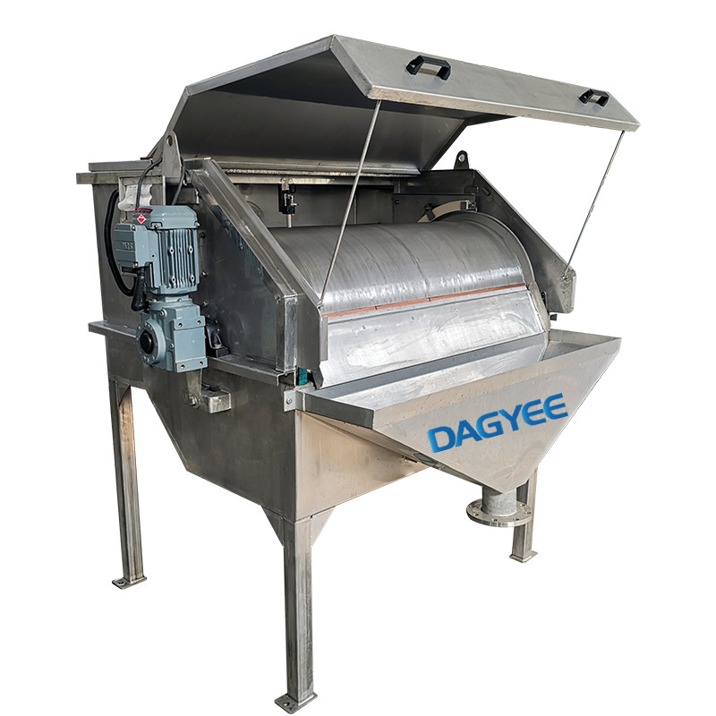 Stainless Steel Externally Micro Rotary Fed Drum Screen Filter Manufacturer