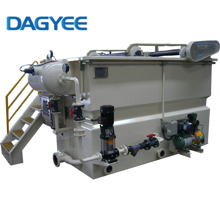 Mixing Dissolved Air Flotation Induced Compact Supplier Machine WWTP